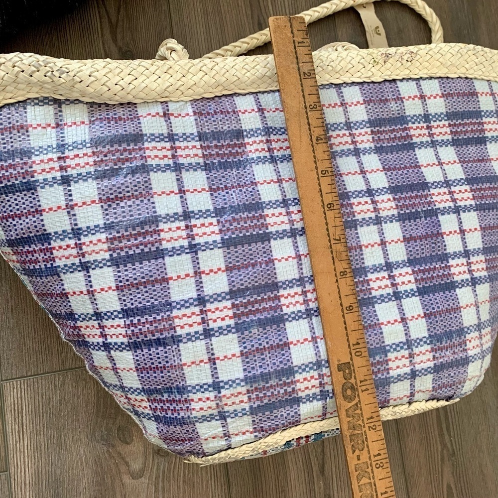 NWT Designer En Shalla Beaded Nautical Bag 12/20 Inch - Picture 5 of 14